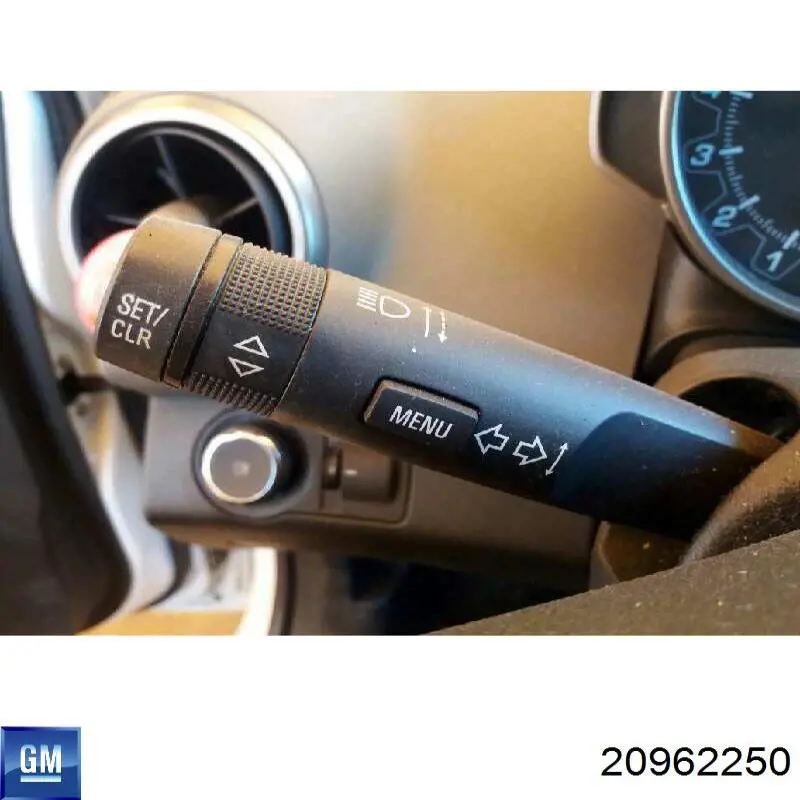 20962250 General Motors Comutador esquerdo instalado na coluna da direção