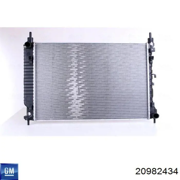 Compre 95192591 General Motors Radiador de esfriamento de motor