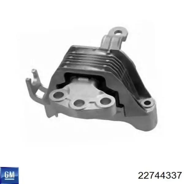 22744337 General Motors Coxim (suporte) direito de motor