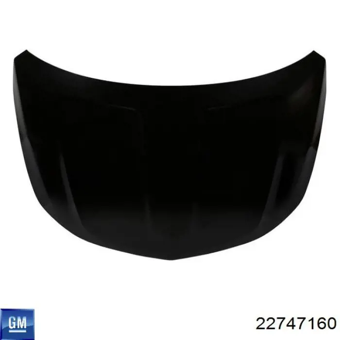 Radiador de esfriamento de motor 22747160 General Motors
