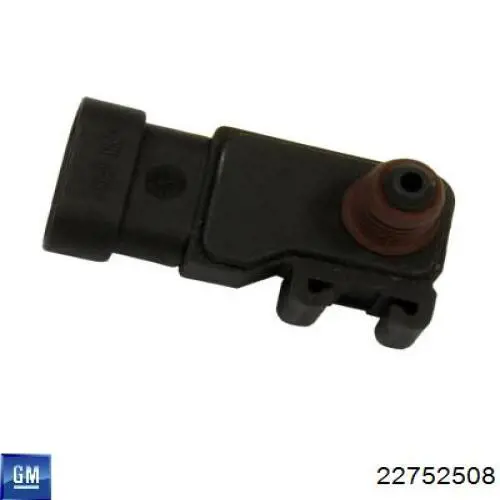 22752508 General Motors Sensor de fluxo (consumo) de ar, medidor de consumo M.A.F. - (Mass Airflow)