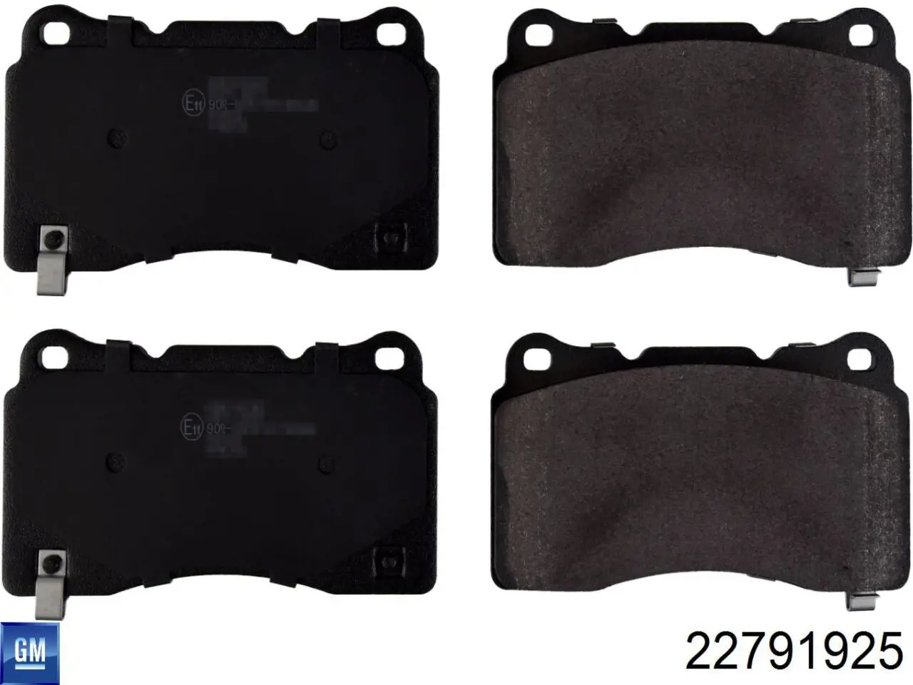 Compre 22791925 General Motors Sapatas do freio dianteiras de disco