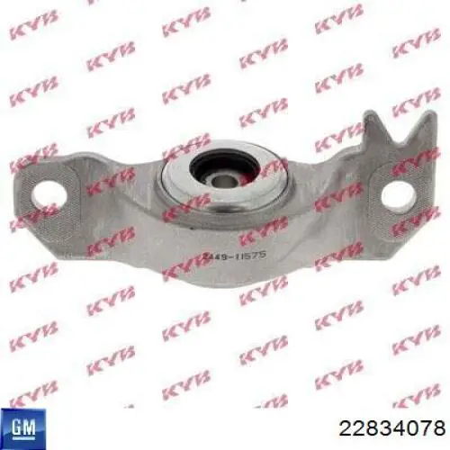 Compre 22834078 General Motors Suporte de amortecedor traseiro direito