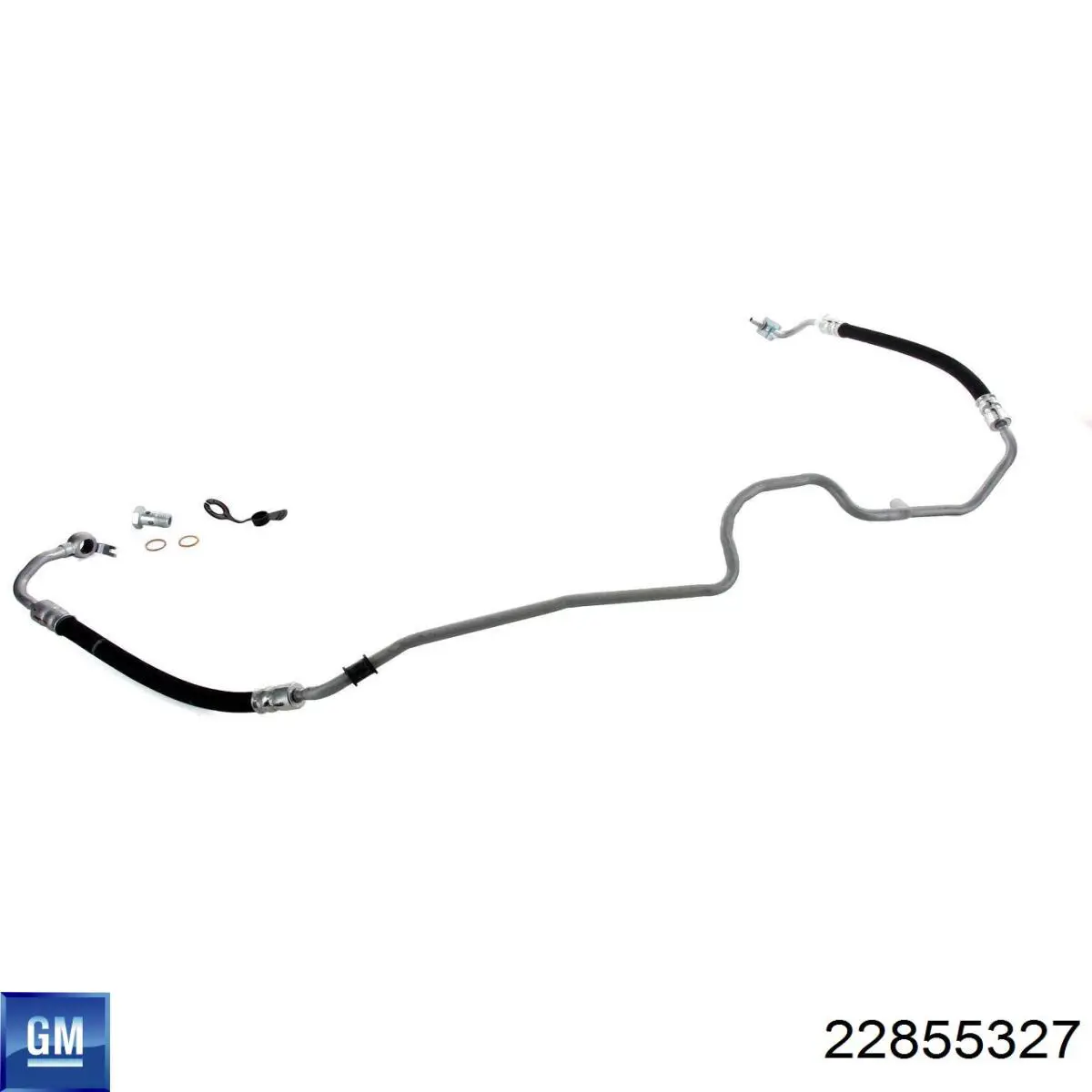 22855327 General Motors Mangueira da Direção hidrâulica assistida de pressão alta desde a bomba até a régua (do mecanismo)