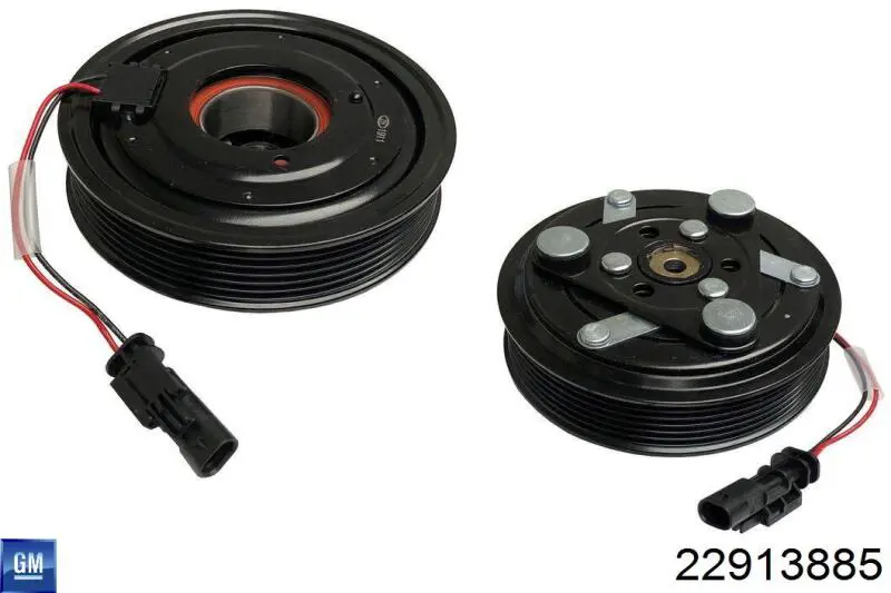 Compressor de aparelho de ar condicionado General Motors 22913885 preço, a partir de 729,70 USD