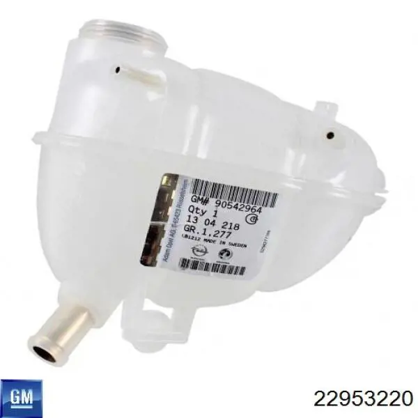 Compre 22953220 General Motors Tanque de expansão do sistema de esfriamento