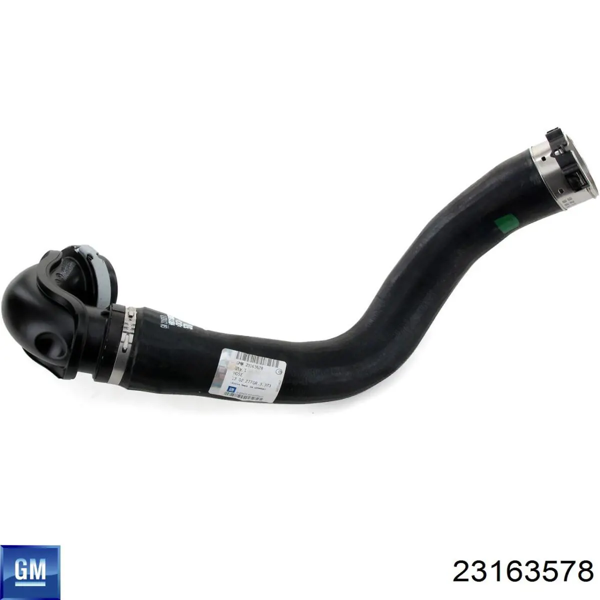 Mangueira (cano derivado) de intercooler 23163578 General Motors