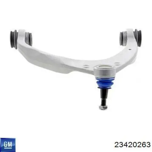 23420263 General Motors Braço oscilante superior esquerdo de suspensão dianteira