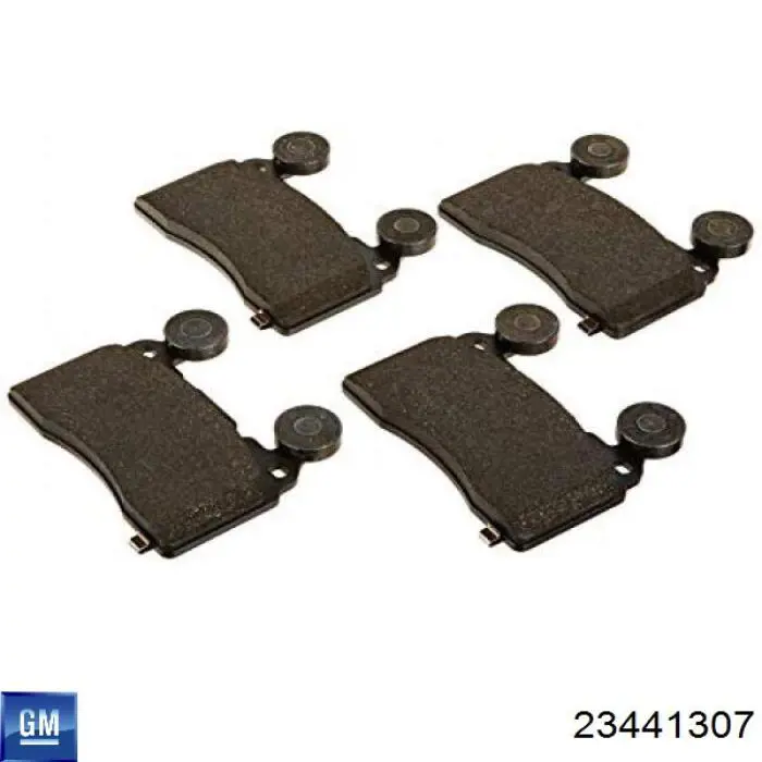 Sapatas do freio dianteiras de disco General Motors 23441307 preço, a partir de 46,04 USD