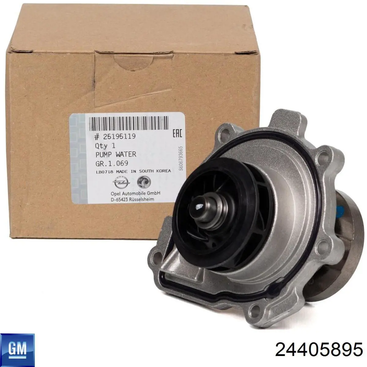 Compre 24405895 General Motors Bomba de água (bomba) de esfriamento