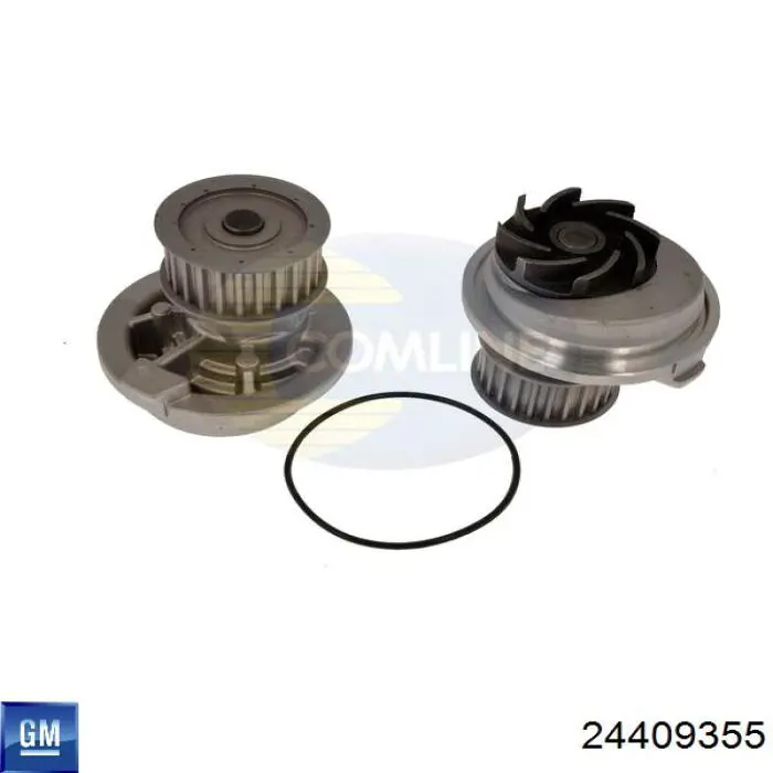 Bomba de água (bomba) de esfriamento General Motors 24409355 preço, a partir de 36,89 USD