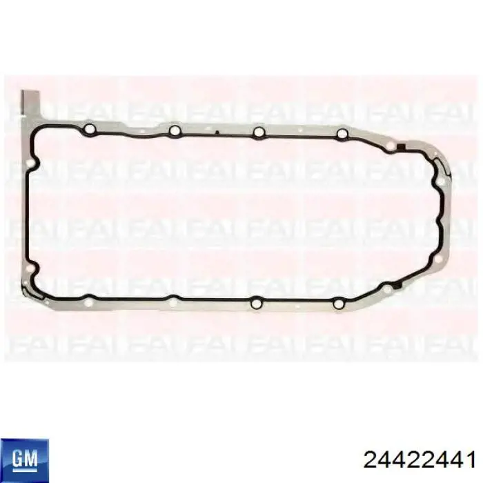 Vedante superior de panela de cárter do motor N80002D Korea (oem)