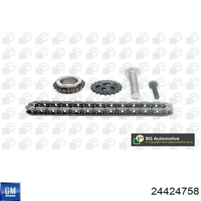 Engrenagem de cadeia da roda dentada de acionamento de cambota de motor General Motors 24424758 preço, a partir de 47,27 USD