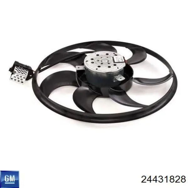 Difusor do radiador de esfriamento, montado com motor e roda de aletas General Motors 24431828 preço, a partir de 21,98 USD