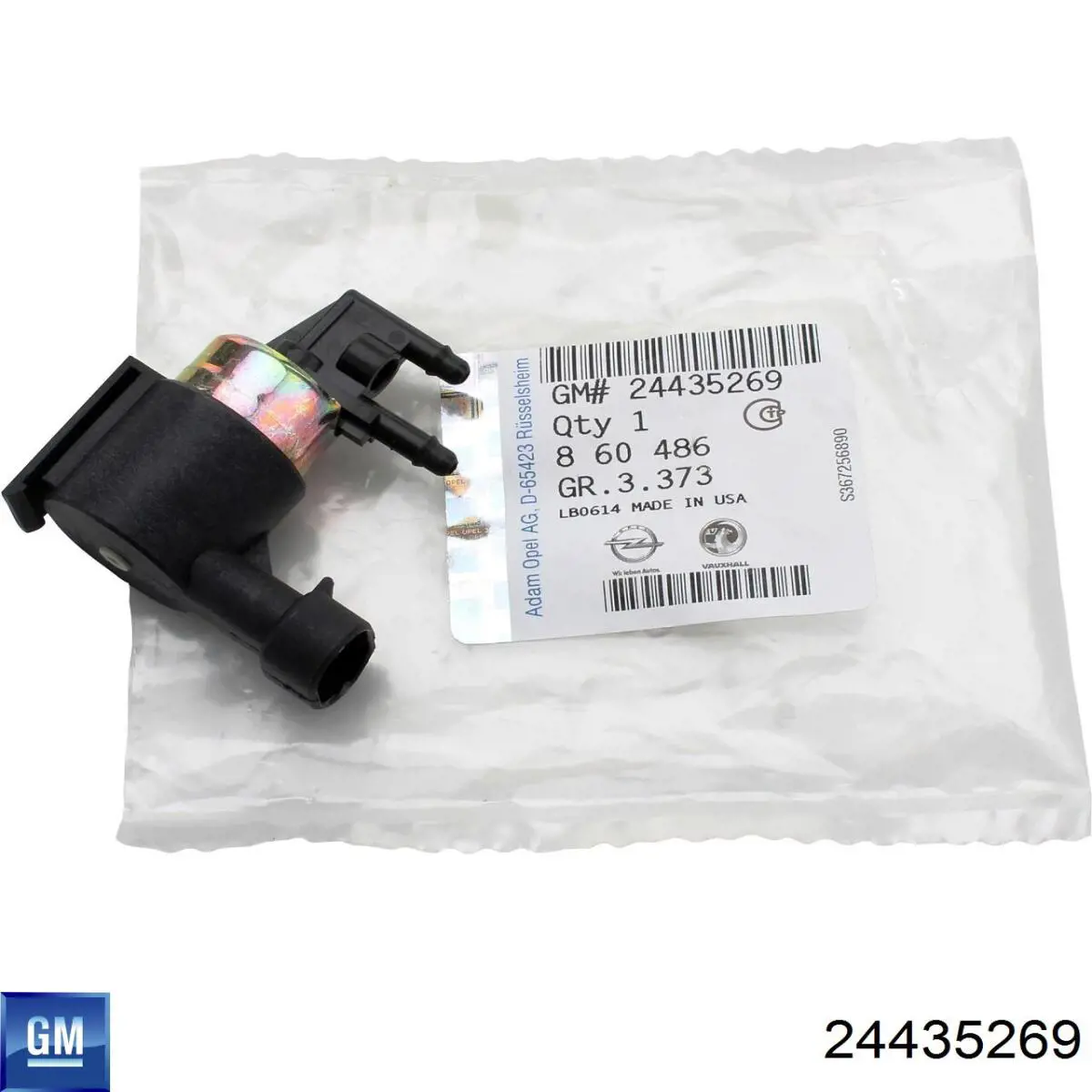 24435269 Peugeot/Citroen Convertidor de pressão (solenoide) de supercompressão