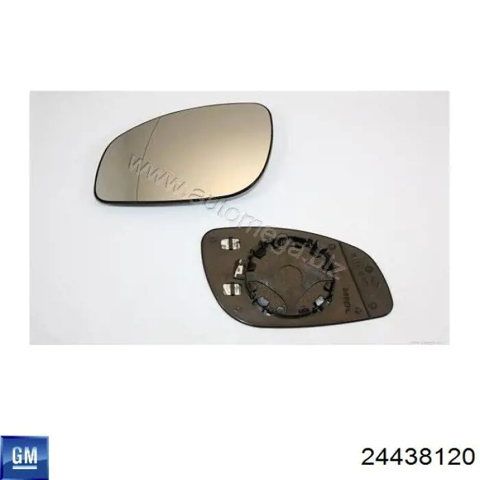 Compre 24438120 General Motors Elemento espelhado do espelho de retrovisão esquerdo
