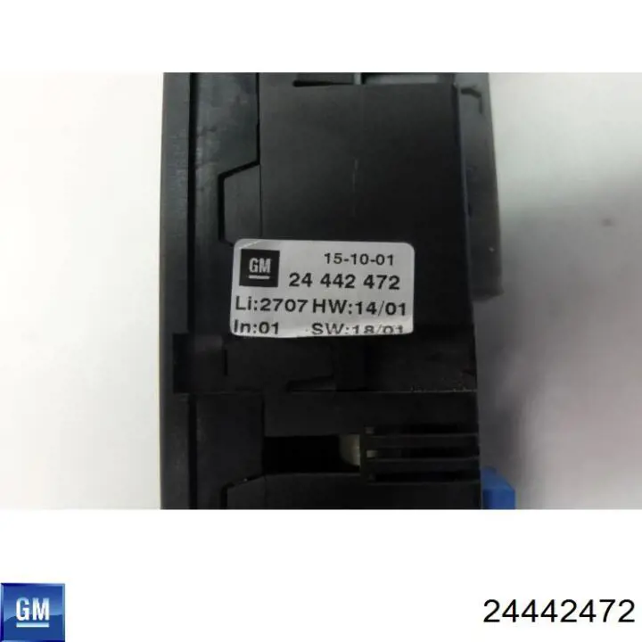Módulo de direção (Centralina eletrônica) de climatização 24442472 General Motors