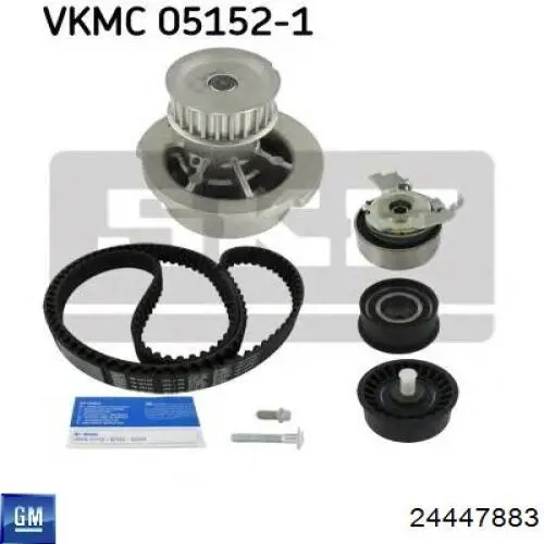 Compre 24447883 General Motors Consola de reguladora de tensão da correia do mecanismo de distribuição de gás