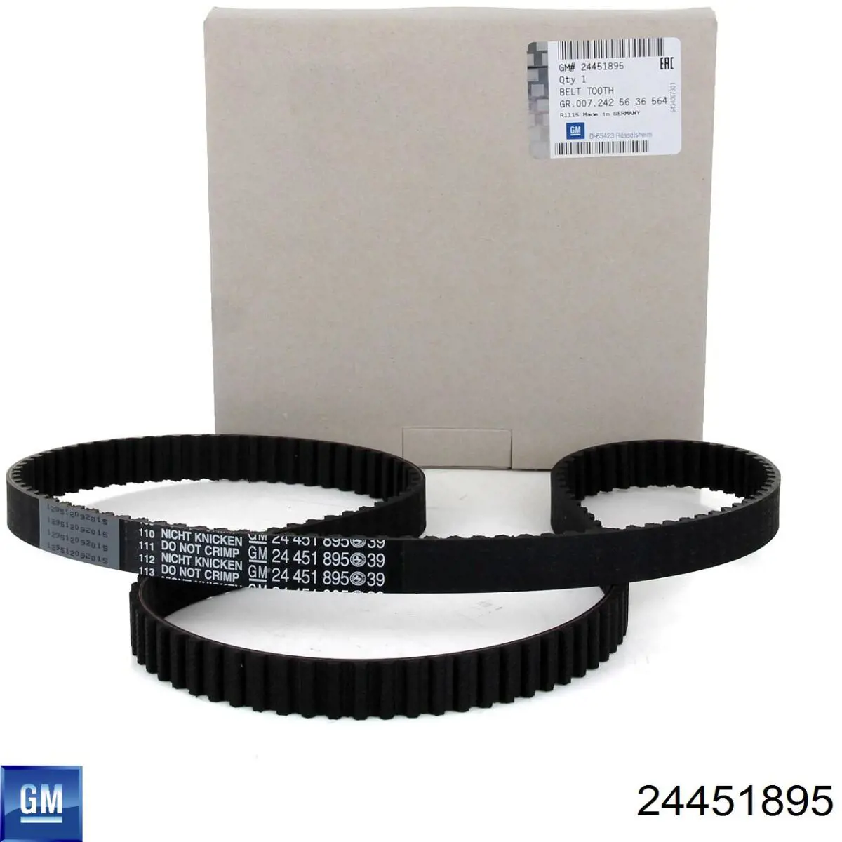Correia do mecanismo de distribuição de gás General Motors 24451895 preço, a partir de 22,83 USD