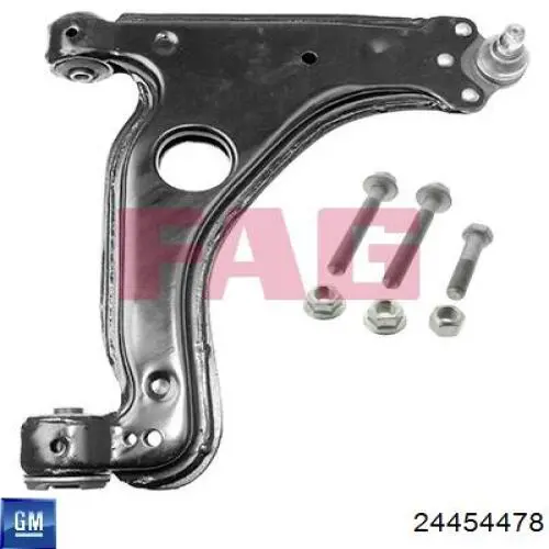 Braço oscilante inferior direito de suspensão dianteira General Motors 24454478 preço, a partir de 65,90 USD