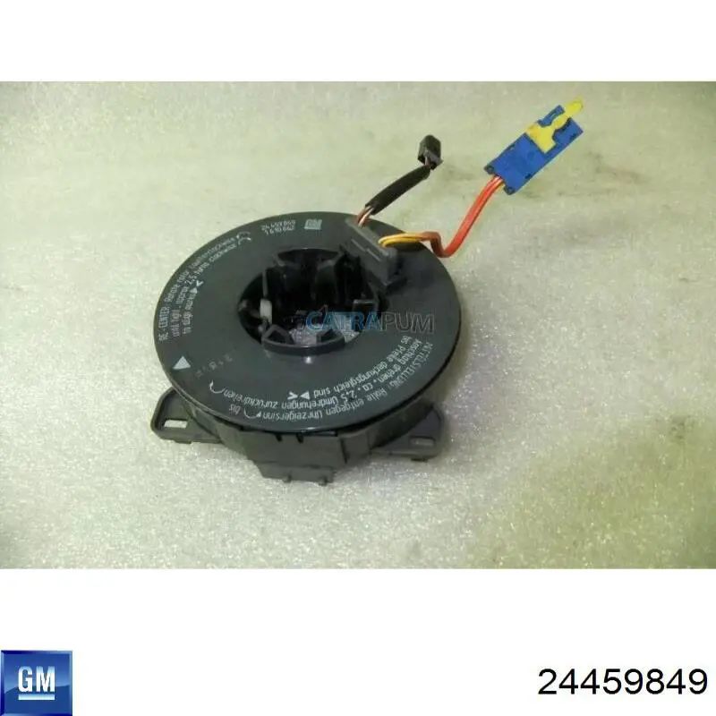 Compre 24459849 General Motors Anel AIRBAG de contato, cabo plano do volante