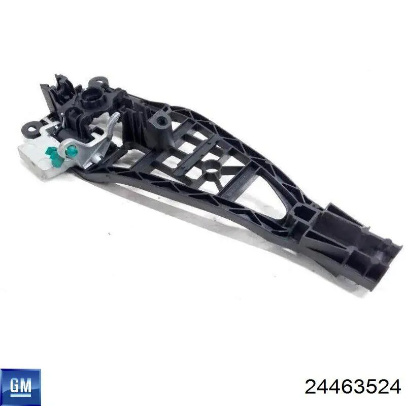 24463524 General Motors Suporte de maçaneta externa da porta dianteira direita