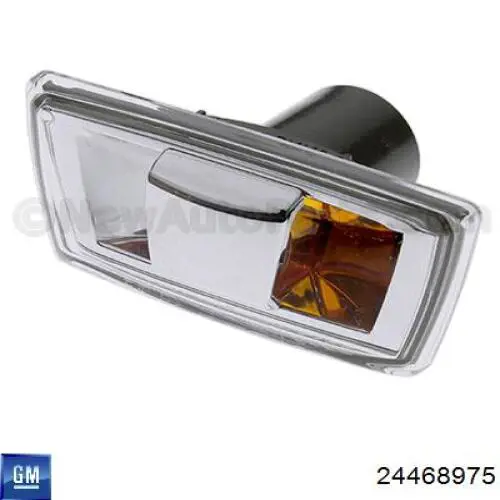 6428913 Opel Placa sobreposta interna de fixação de espelho direito