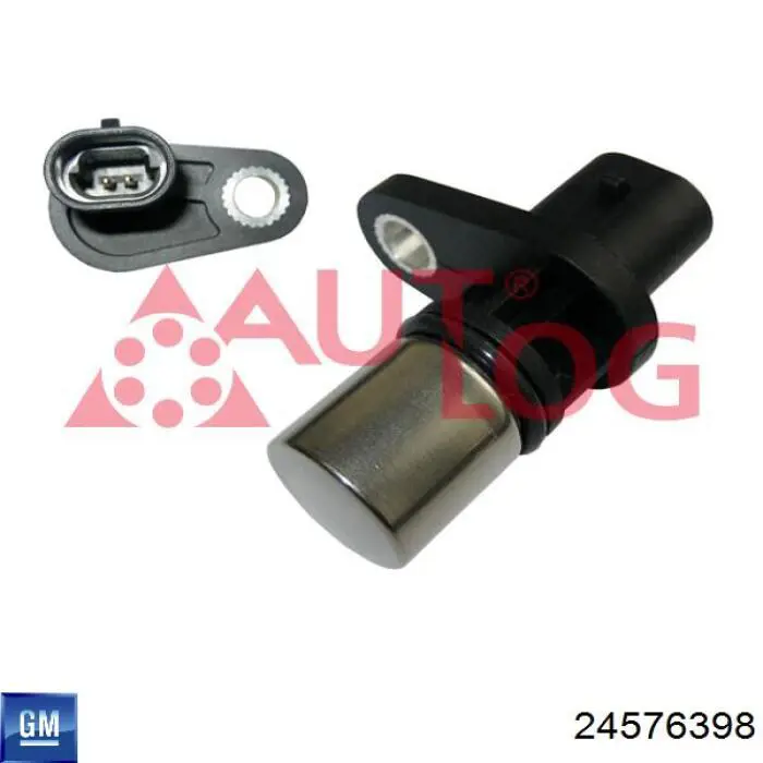 24576398 General Motors Sensor de posição (de revoluções) de cambota