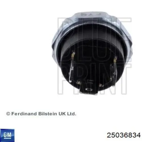 25036834 General Motors Sensor de pressão de óleo