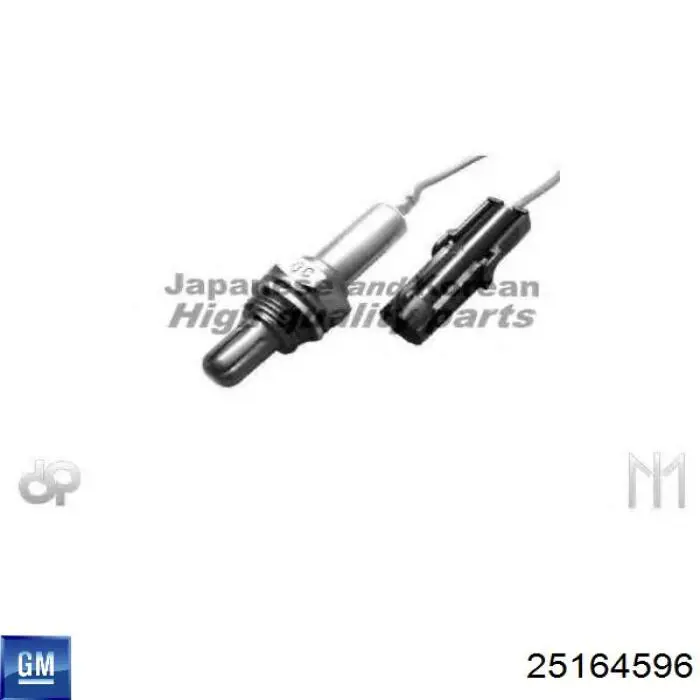 25164596 General Motors Sonda lambda, sensor de oxigênio