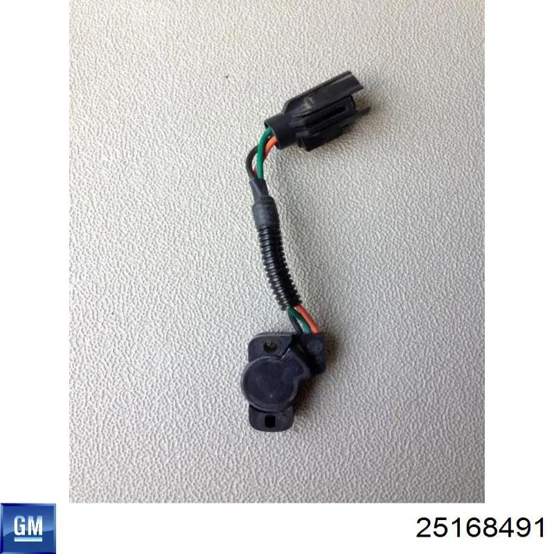 Sensor de fluxo (consumo) de ar, medidor de consumo M.A.F. - (Mass Airflow) 25168491 General Motors
