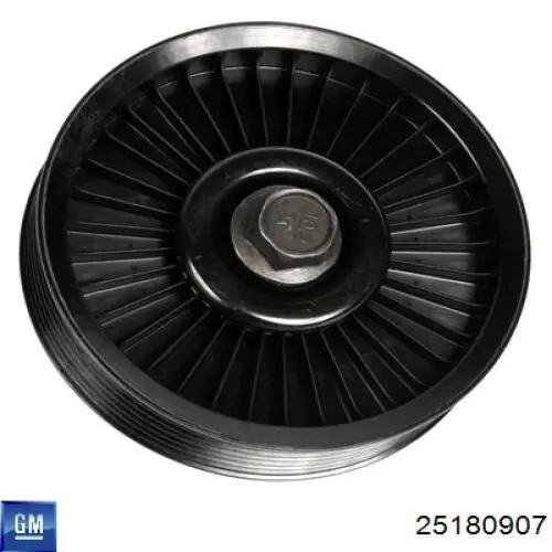 25180907 General Motors Rolo parasita da correia de transmissão
