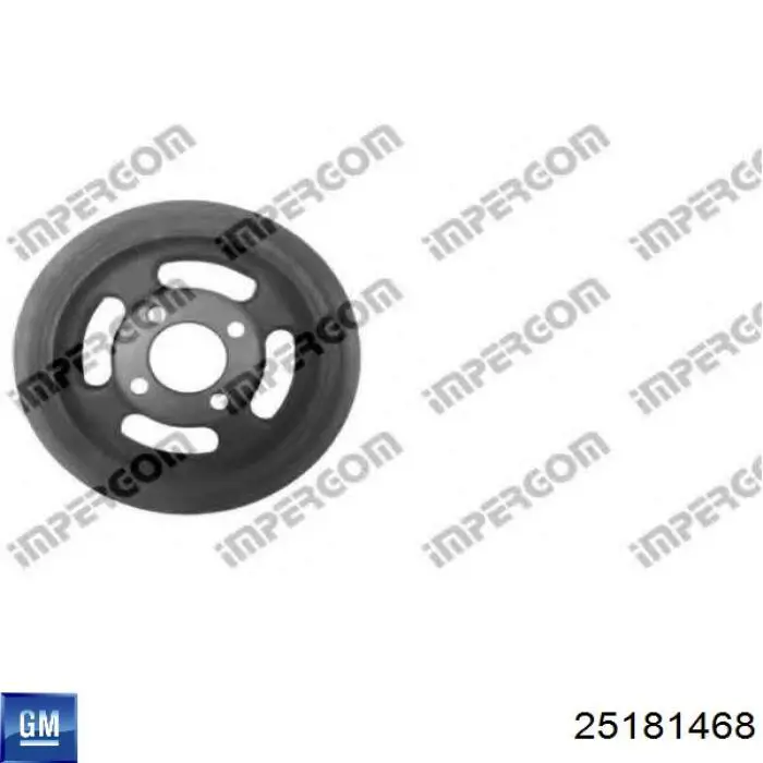 25181468 General Motors Polia de cambota