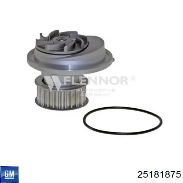 Bomba de água (bomba) de esfriamento General Motors 25181875 preço, a partir de 57,34 USD