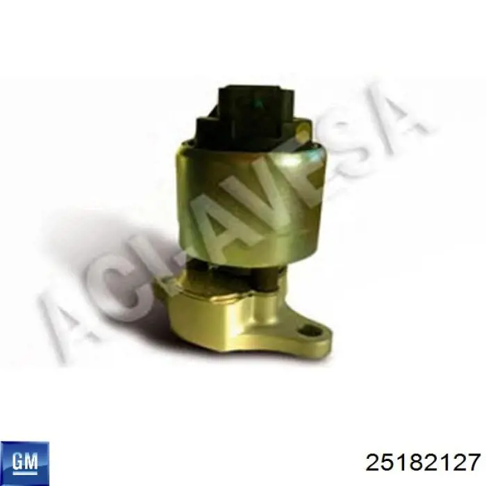 Válvula EGR de recirculação dos gases General Motors 25182127 preço, a partir de 71,21 USD