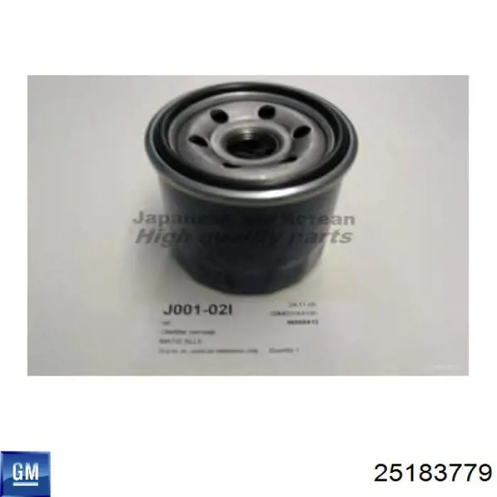 Filtro de óleo General Motors 25183779 preço, a partir de 6,08 USD