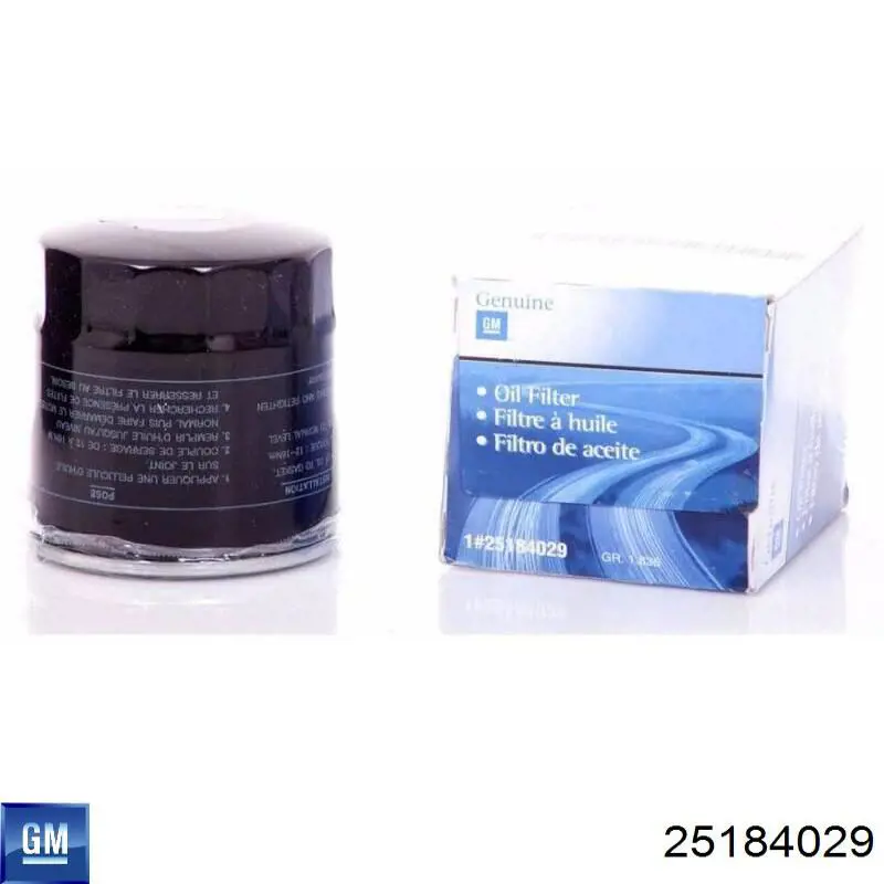 Compre 25184029 General Motors Filtro de óleo