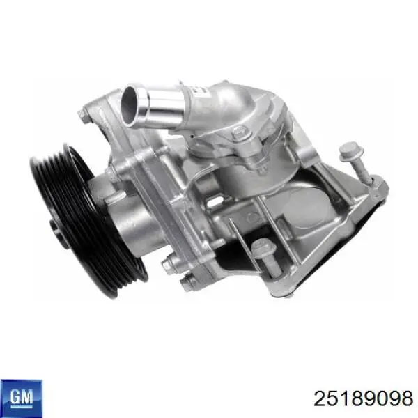 Bomba de água (bomba) de esfriamento General Motors 25189098 preço, a partir de 268,24 USD