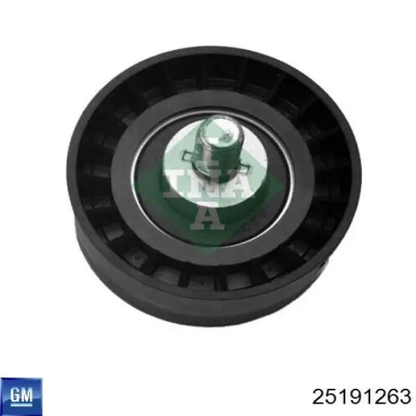 25191263 General Motors Rolo parasita da correia do mecanismo de distribuição de gás