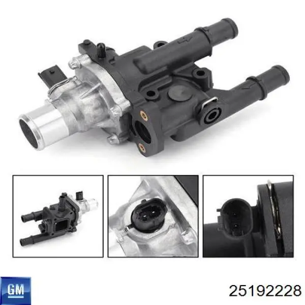 Caixa do termostato General Motors 25192228 preço, a partir de 44,76 USD