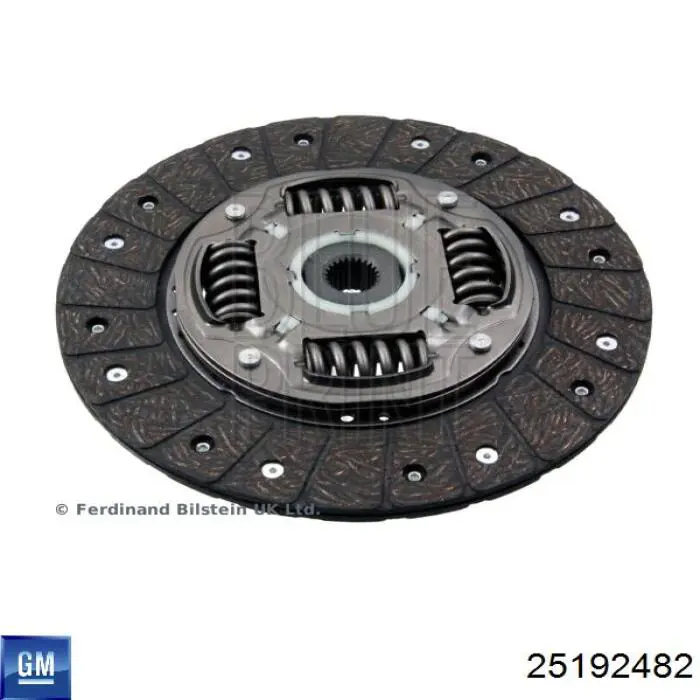 25192482 VALEO Disco de embraiagem