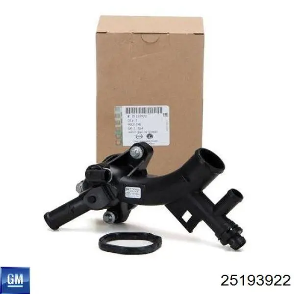 Flange do sistema de esfriamento (união em T) General Motors 25193922 preço, a partir de 24,40 USD