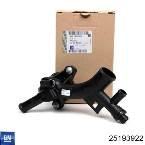 Compre 25193922 General Motors Flange do sistema de esfriamento (união em T)