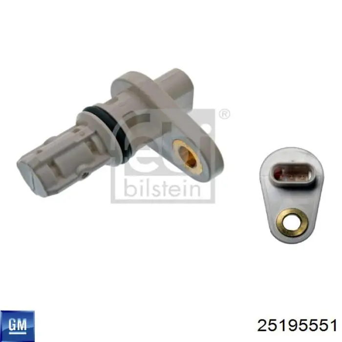 25195551 General Motors Sensor de posição (de revoluções) de cambota