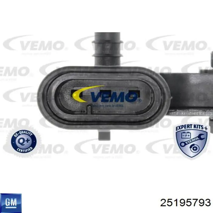 Compre 25195793 General Motors Sensor de pressão no coletor de admissão, MAP