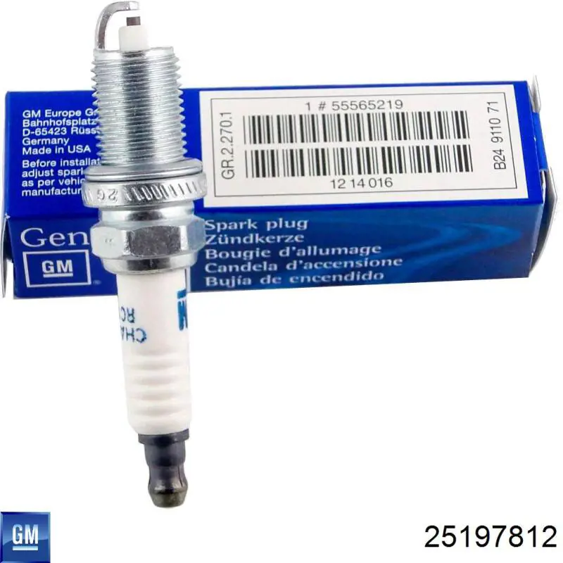 Compre 25197812 General Motors Vela de ignição
