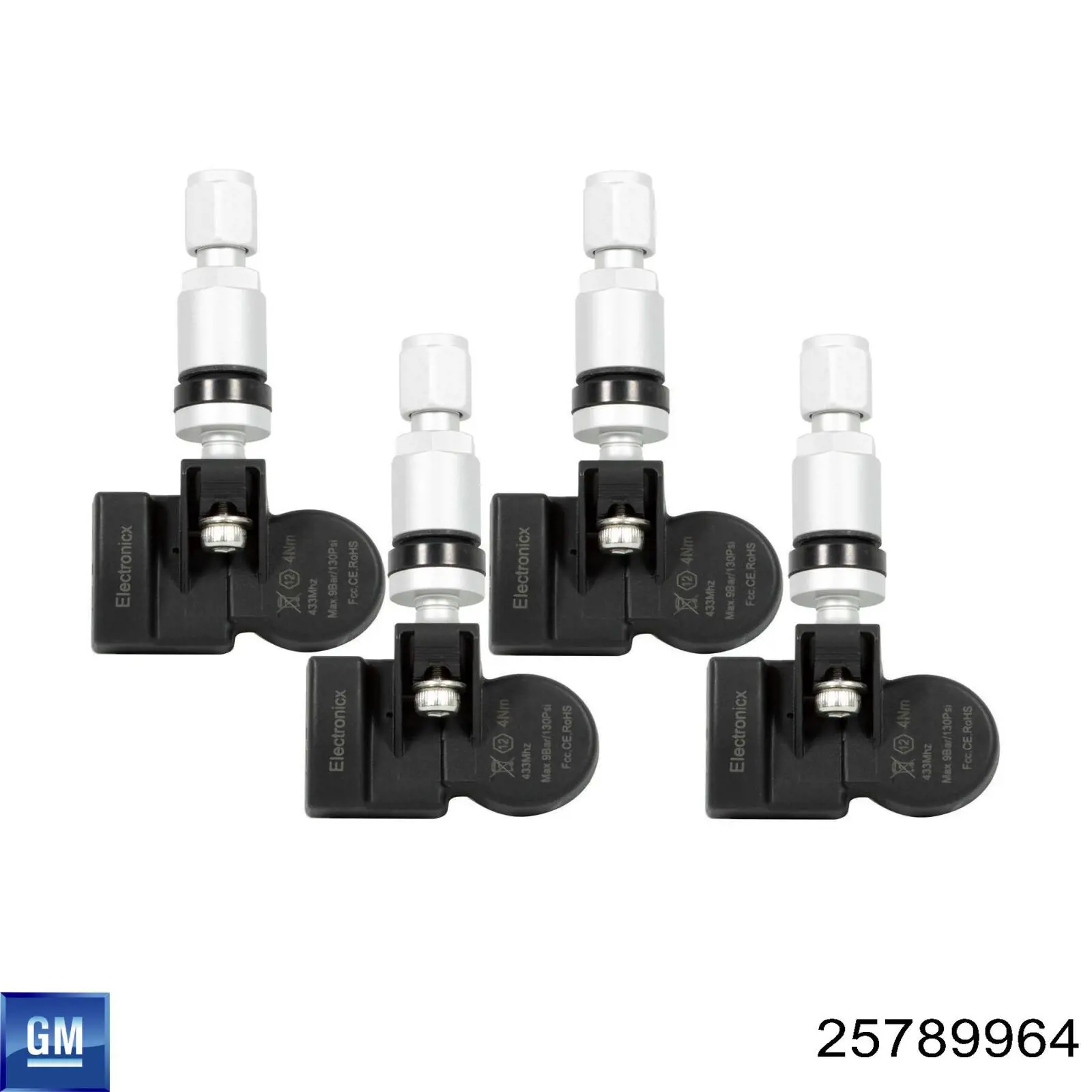 25789964 General Motors Sensor de pressão de ar nos pneus