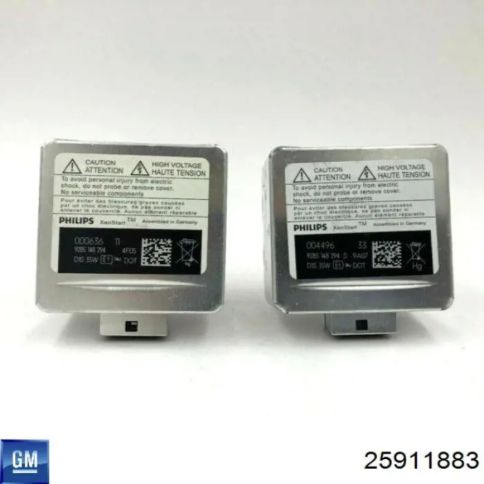 Lâmpada de xénon General Motors 25911883 preço, a partir de 37,56 USD