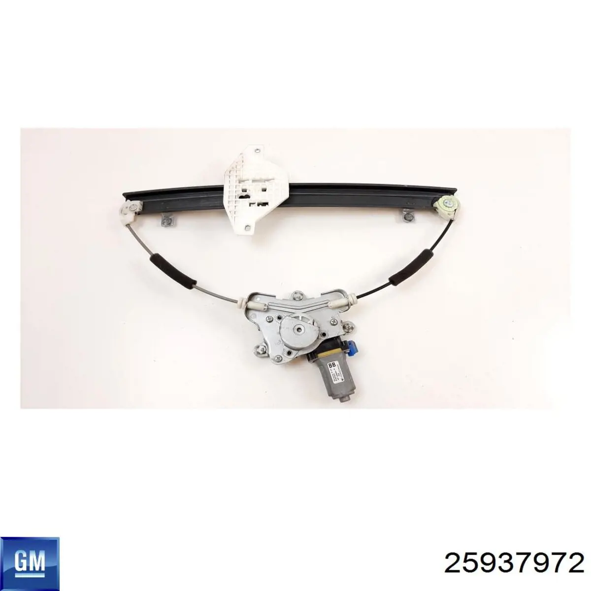 Compre 25937972 General Motors Mecanismo de acionamento de vidro da porta traseira esquerda