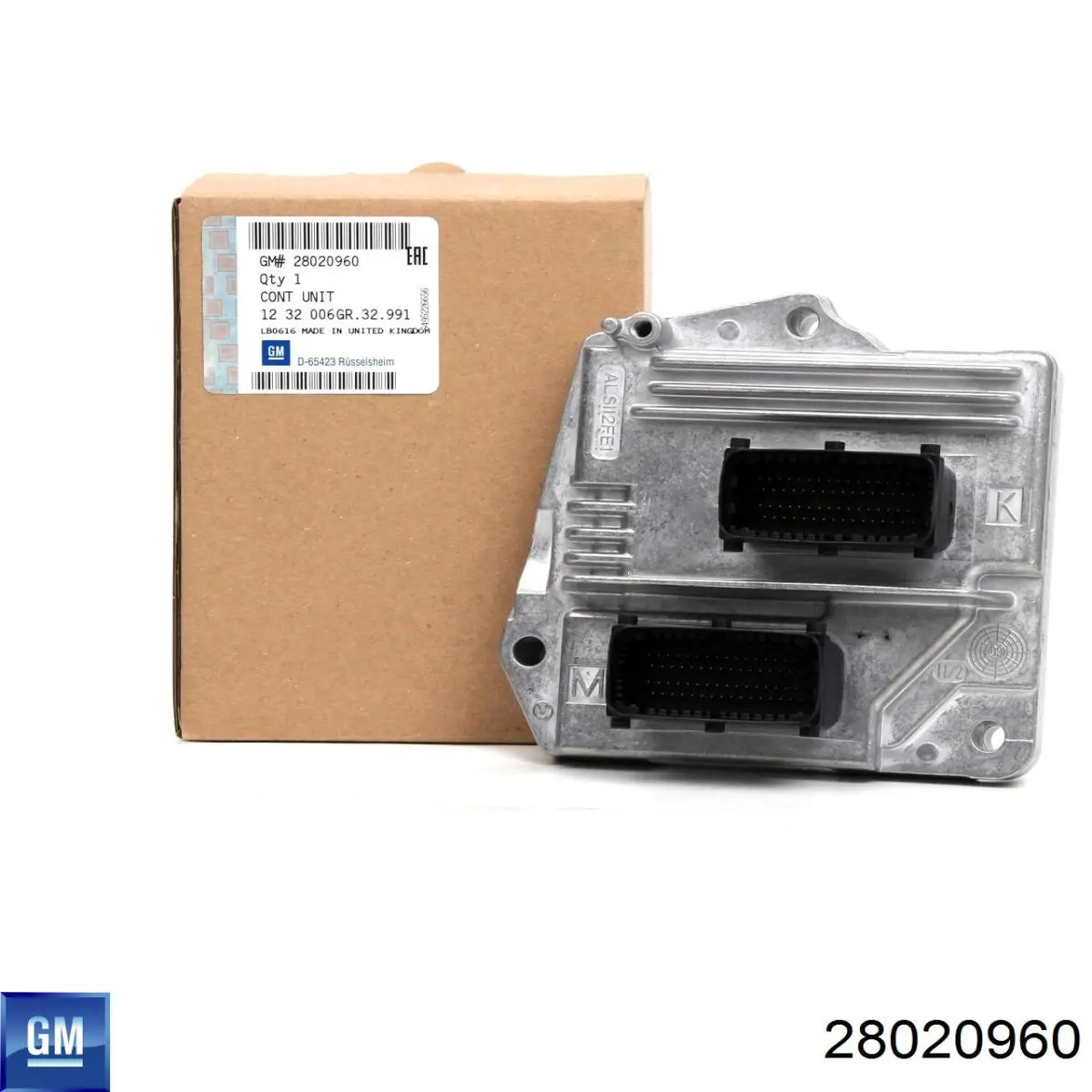 Módulo de direção (Centralina eletrônica) de motor 28020960 General Motors